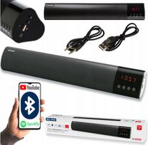 Nešiojama Bluetooth garso kolonėlė su USB, SD, MP3 palaikymu ir radiju