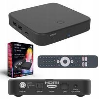 Išmanioji TV priedėlis Android 4K UHD, WiFi, Bluetooth, DVB-T2 imtuvas