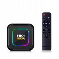 Išmanioji TV priedėlis 4K/8K, Android 13, „Bluetooth“, „Wi-Fi“, su nuotolinio valdymo pultu