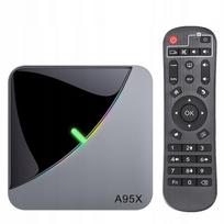 Televizoriaus priedėlis SMART TV BOX 4K, 4+32GB, Android 9, WiFi, Bluetooth 4.2