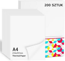 Termopopierius Phomemo A4, 200 lapų, tinka M08F ir kitiems nešiojamiems spausdintuvams