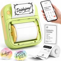 Mini termospalvių spausdintuvas su lipniais lipdukais, Bluetooth, B3, valdymas per programėlę