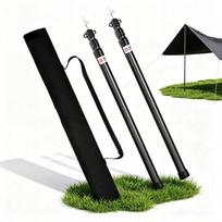 Aliumininės reguliuojamos tento strypai, 2 vnt., 95–230 cm
