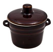Akmens masės indas su dangčiu, 0,5 l, raugui ar maistui
