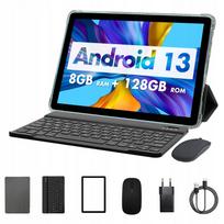 Planšetinis kompiuteris PRITOM 10", 128GB, 8 branduolių, su klaviatūra ir dėklu