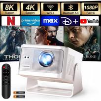 Projektorius MAGCUBIC HY350 MAX, 8K, 1080p, Android, WiFi, Bluetooth, integruotas garsiakalbis