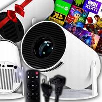 Nešiojamas Full HD projektorius su „Android TV“, WiFi ir integruotu garsiakalbiu