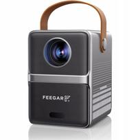 Nešiojamas mini LED projektorius Feegar su WiFi 5G, Bluetooth ir HDMI