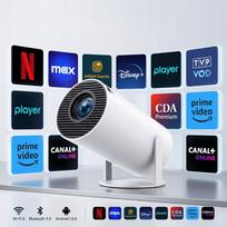 LED projektorius HY300 Pro, 2GB RAM, 16GB atmintis, HD, 4K, WiFi, Bluetooth