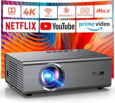 Projektorius KOGATA FullHD, WiFi, Bluetooth, USB, 1000 ANSI, Netflix, 4K palaikymas
