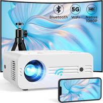 Projektorius Akiyo O7, Full HD 1920x1080, Wi-Fi, HDMI, USB, 19x15,8x8,6 cm