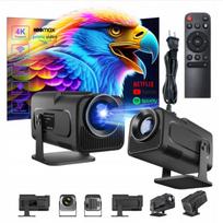Nešiojamas LED multimedijos projektorius su Android, WiFi, Ultra HD, Netflix