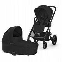 Vežimėlis CYBEX Balios S Lux, Moon Black, universalus