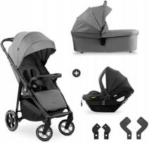 Vežimėlis 3 viename HAUCK SHOP N CARE TRIO SET, pilkas, UV 50+