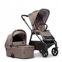 Dvivietė vežimėlio sistema MAST Swiss M5X 2in1, priekinė ir galinė dalis, taupe spalvos, V2