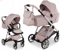 Vežimėlis Junama Ellegante 2in1, šviesiai rožinis, 05 Pink