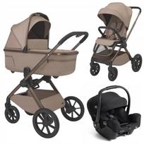 Vežimėlis 3in1 ESPIRO CLODI su JOIE I-STARTER, adapteriai, ruda