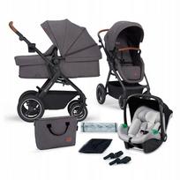 Universalus vežimėlis 3 in 1 Kinderkraft B-TOUR su MINK PRO autokėdute
