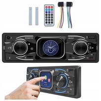 Automobilio radijo grotuvė, jutiklinis ekranas, Bluetooth, nuotolinio valdymo pultas, USB, MP3, SD