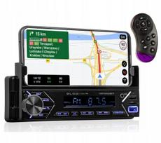 Automobilio radijo grotuvas BLOW 1DIN su USB, SD, Bluetooth ir telefono laikikliu