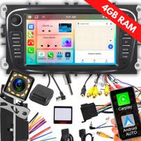 Automobilio radijas Ford Mondeo MK4, Focus MK2/MK3, Galaxy, WiFi, Android, 4GB