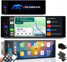 Automobilio multimedija su Android Auto, CarPlay, navigacija, „Bluetooth“ ir galinio vaizdo kamera