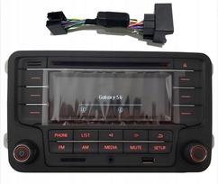 Automagnetola VW RCN210 su Bluetooth, CD, USB, AUX, emuliatoriumi, tinka Golf 5, Passat B6, MK5, MK6
