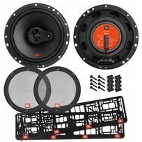 Automobiliniai garsiakalbiai JBL STAGE2 634, 165 mm, 3 juostų, 250 W, su grotelių ir rėmelių komplektu