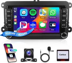 Automobilinė radijo sistema 7" 4GB/64GB, Android 13, Golf V/VI, Passat B6/B7, Seat, Skoda, Volkswagen