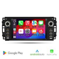 Automagnetola Jeep Wrangler su CarPlay, Android Auto ir WiFi