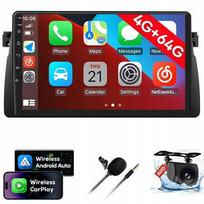 Automobilinė radija su GPS BMW E46 1998-2005, Android, CarPlay, WiFi, USB, 4GB/64GB