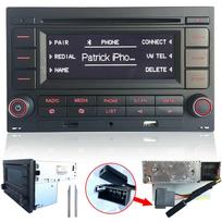 Automobilio radijas VW RCN210 su Bluetooth, CD, USB, SD, tinka Golf 4, Polo, Passat B5, B6