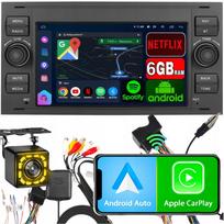 Automobilinė radija FORD KUGA S-MAX C-MAX, CarPlay, GPS, WiFi, Android, 6GB