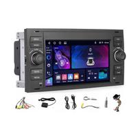 Multimedijos grotuvas FORD Focus/Kuga/S-Max/C-Max, Android, CarPlay, 4GB/64GB, WiFi, Bluetooth