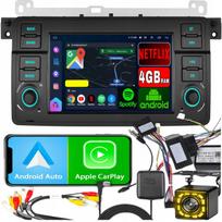 Automobilio multimedija BMW E46, Android, GPS, WiFi, 4GB, CarPlay, RDS