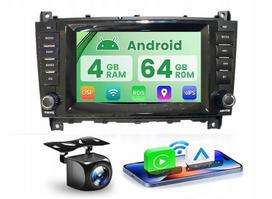 Automobilinė GPS navigacija Mercedes W203/W209/W219, 4GB/64GB, USB, WiFi, CarPlay