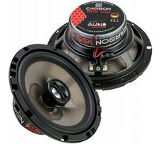 Automobiliniai koaksialiniai garsiakalbiai AUDIO SYSTEM CARBON 165CO, 165 mm, 70W RMS, komplektas