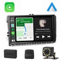 Automobilinė multimedija 9" 6GB/128GB Android 15 Volkswagen Golf V/VI, Passat B6/B7, Seat, Skoda