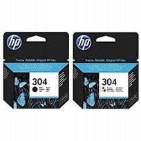Rašalo kasetės HP 304 spalvota ir juoda, N9K06AE, N9K05AE, 2 vnt.