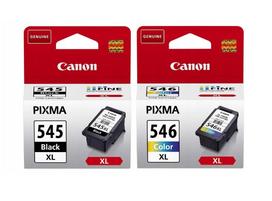 Rašalo kasetės Canon PG545XL ir CL546XL, 2 vnt., suderinamos su TS205, TS305, CMYK