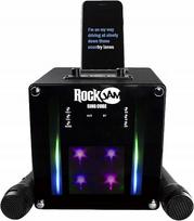Karaokės rinkinys JamRock su 2 mikrofonais, 5 W, juodas