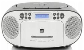 CD/MP3/USB grotuvė DUAL DPCD 100S su DAB+, RDS ir kasečių magnetofonu
