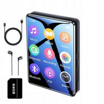 Nešiojamas Bluetooth MP3 grotuvas 64GB su FM radiju, žingsniamačiu ir garso įrašymu