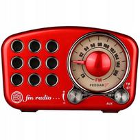 Mini radijas FEEGAR Retro, FM, Bluetooth, micro SD