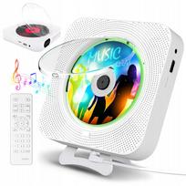 Nešiojamas CD grotuvas su „Bluetooth“, radiju, HiFi garsu ir nuotolinio valdymo pultu