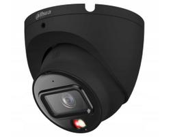 IP kamera Dahua IPC-HDW1639T-A-IL-0280B-S6 juoda, 6 Mpx, mikrofonas, dvigubas apšvietimas