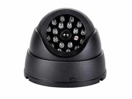 Imituojama stebėjimo kamera su LED, vidaus ir lauko naudojimui