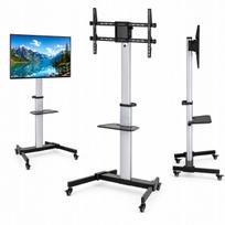 Mobilus aliuminis TV stovas ART, 37–86", 50 kg, VESA 600x400