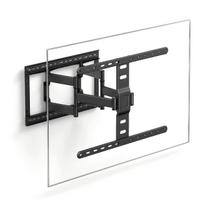 Televizoriaus laikiklis 3D, reguliuojamas, 43–90", itin plonas, 27 mm, 60 kg, VESA