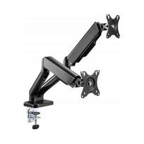 Dvigubas monitorių laikiklis Silver Monkey UM-800, 17–32", su dujine spyruokle, VESA